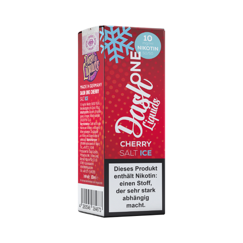 Dash One Cherry Ice Nikotinsalz Liquid 10ml