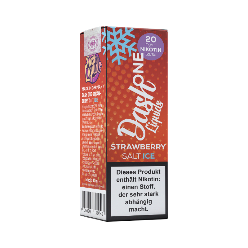 Dash One Strawberry Ice Nikotinsalz Liquid 10ml