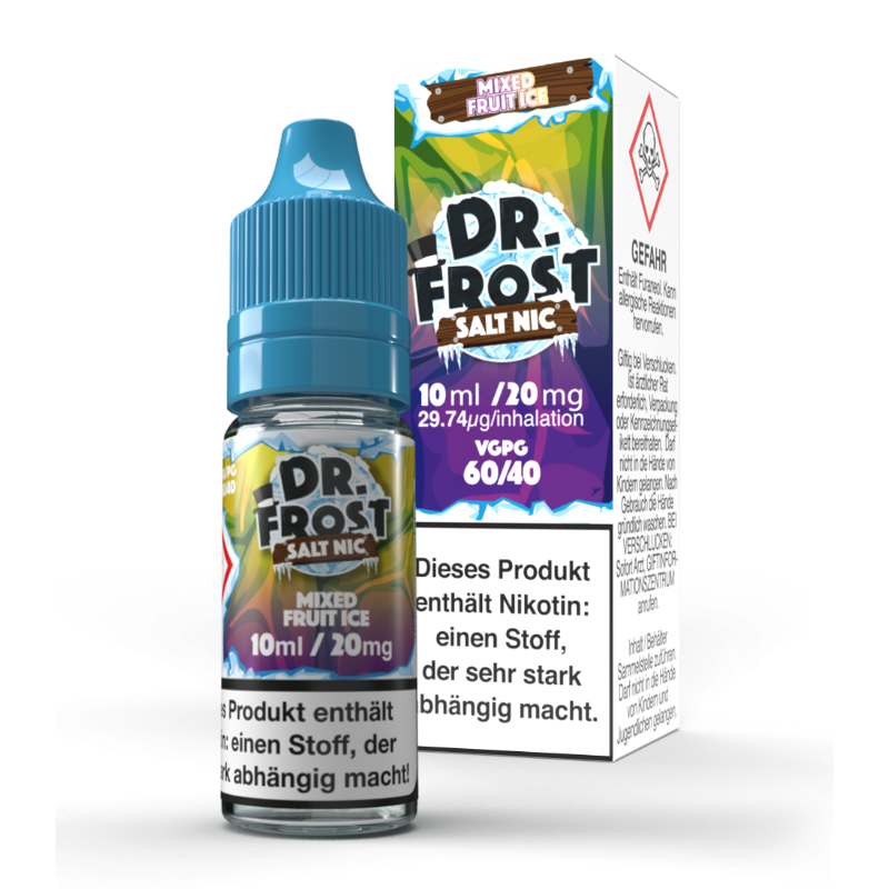 Dr. Frost  Mixed Fruit Ice Nikotinsalz Liquid 10ml