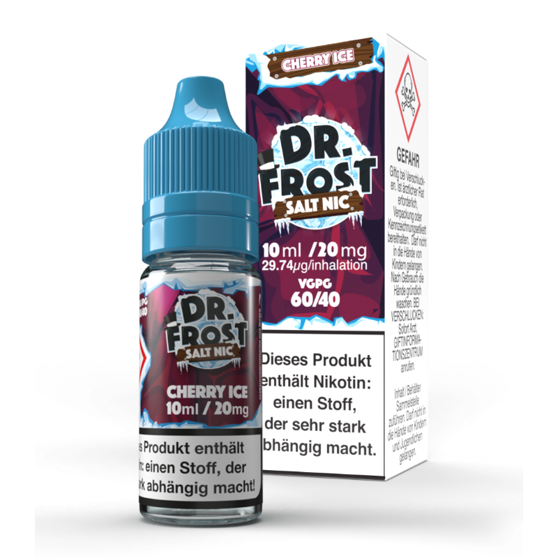 Dr. Frost Cherry Ice Nikotinsalz Liquid 10ml