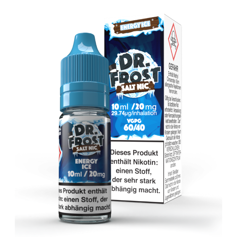 Dr. Frost Energy Ice Nikotinsalz Liquid 10ml