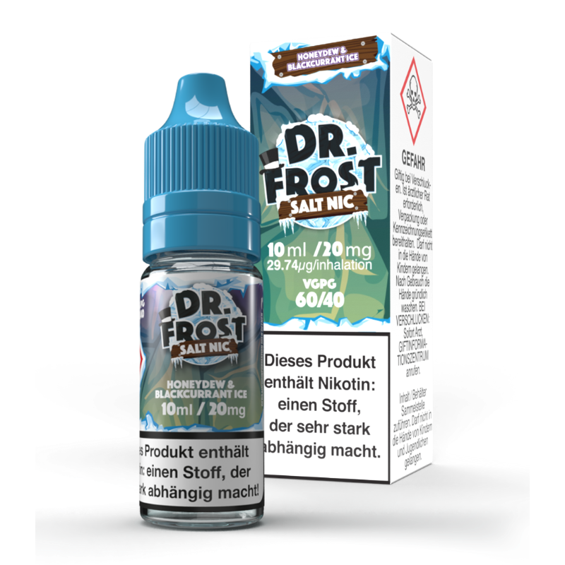 Dr. Frost Honeydew Blackcurrant Ice Nikotinsalz Liquid 10ml