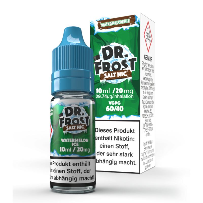 Dr. Frost Watermelon Ice Nikotinsalz Liquid 10ml