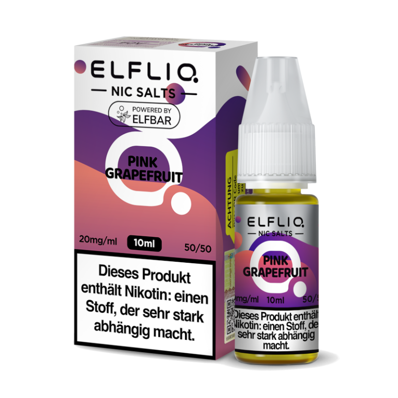 ElfLiq by Elfbar Pink Grapefruit Nikotinsalz Liquid 10ml