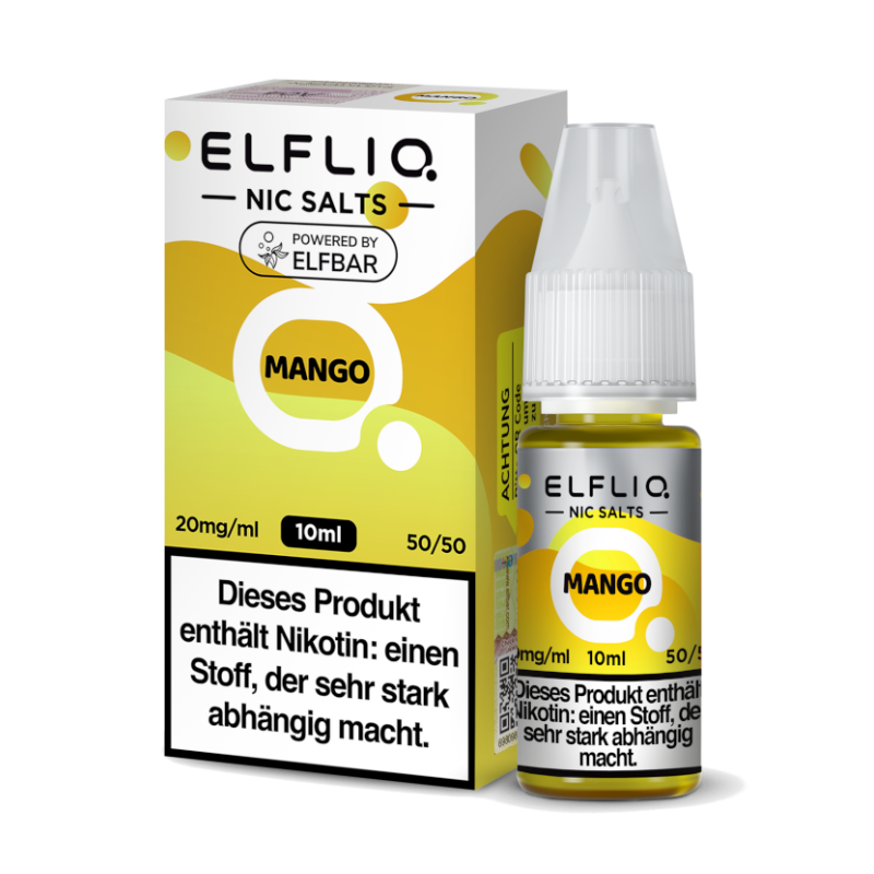 ElfLiq by Elfbar Mango Nikotinsalz Liquid 10ml