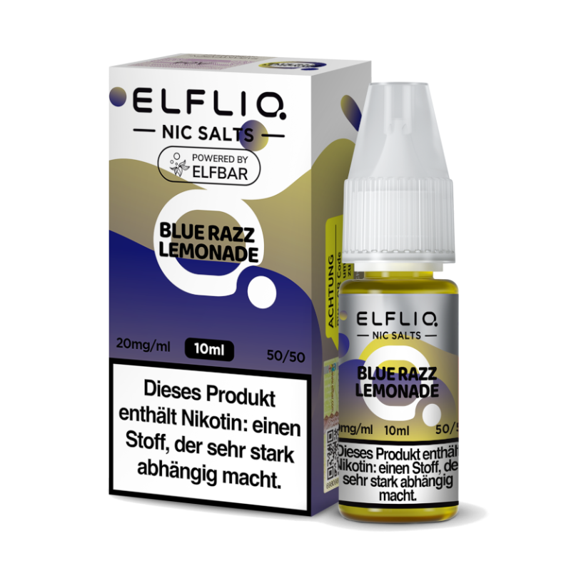 ElfLiq by Elfbar Blue Razz Lemonade Nikotinsalz Liquid 10ml