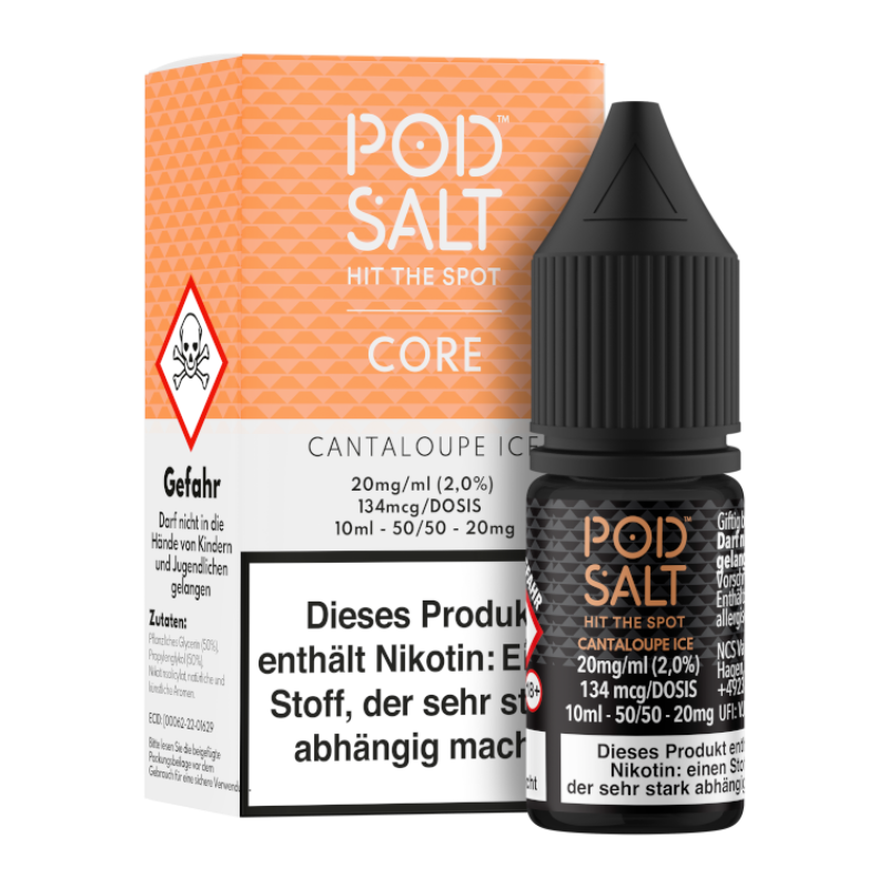 Pod Salt Cantaloupe Ice Nikotinsalz Liquid 10ml