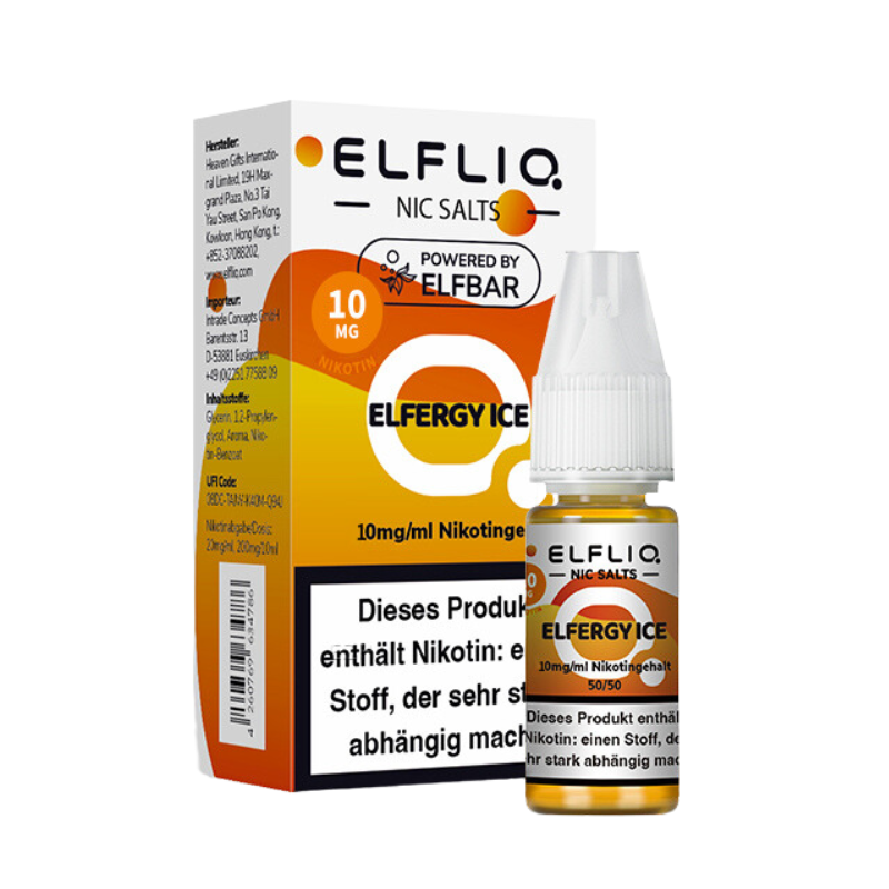 ElfLiq by Elfbar Elfergy Ice Nikotinsalz Liquid 10ml