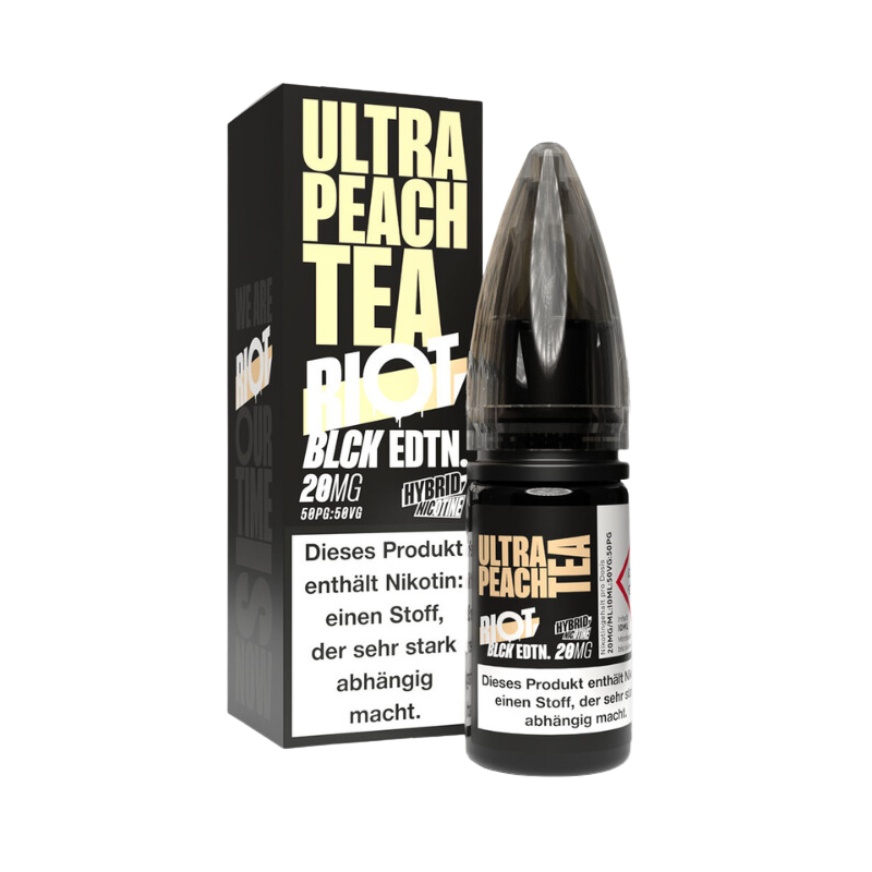 Riot Salt Ultra Peach Tea Hybrid Nicsalt Liquid 10ml