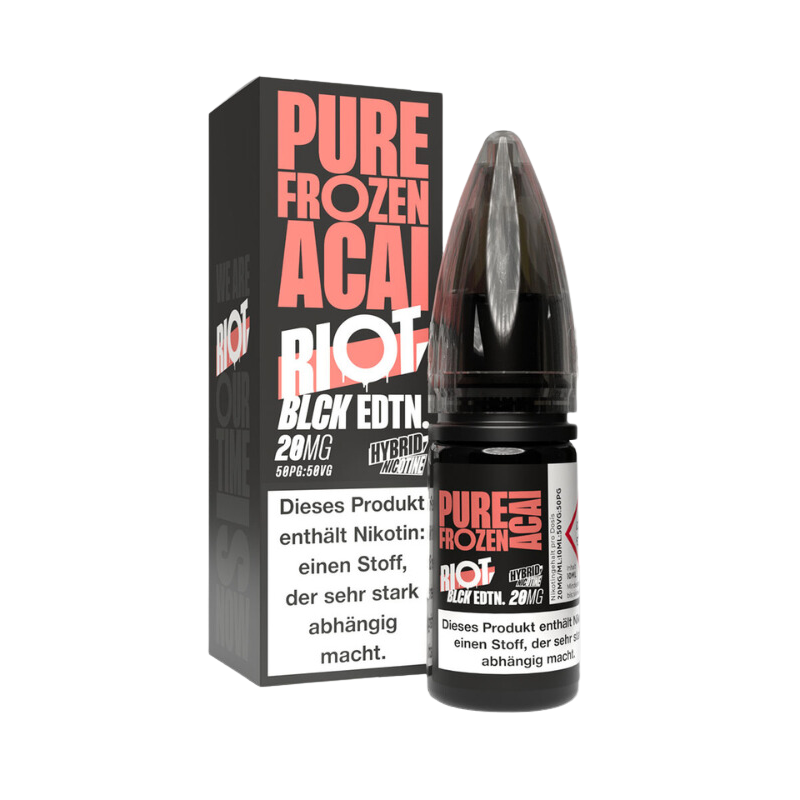 Riot Salt Pure Frozen Acai Hybrid Nicsalt Liquid 10ml