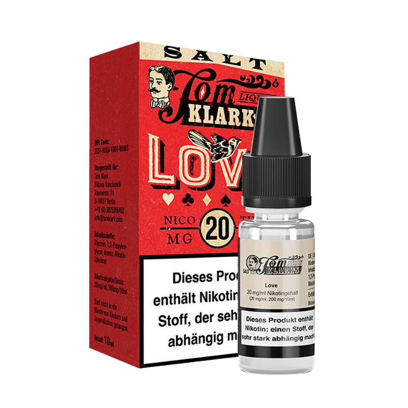 Tom Klark's Love Nikotinsalz Liquid 10ml