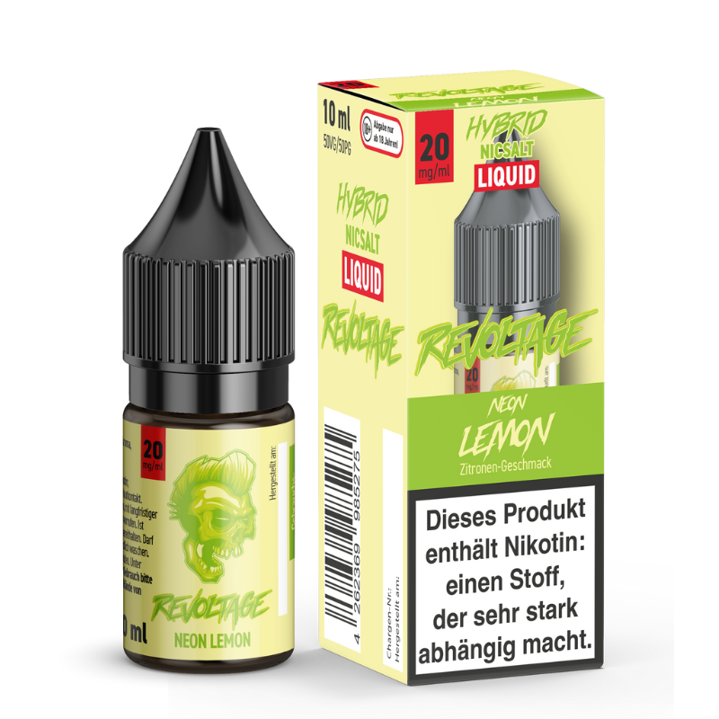 Revoltage Neon Lemon Hybrid Nikotinsalz Liquid 10ml