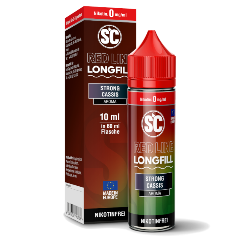 SC Red Line Strong Cassis 10ml